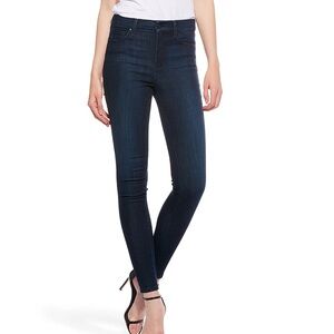 Mott & Bow High Rise Skinny Blue Jeans
